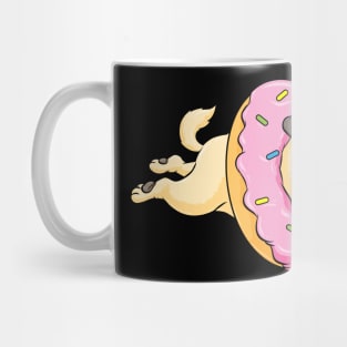 Dog with Sprinkles and Donat Mug